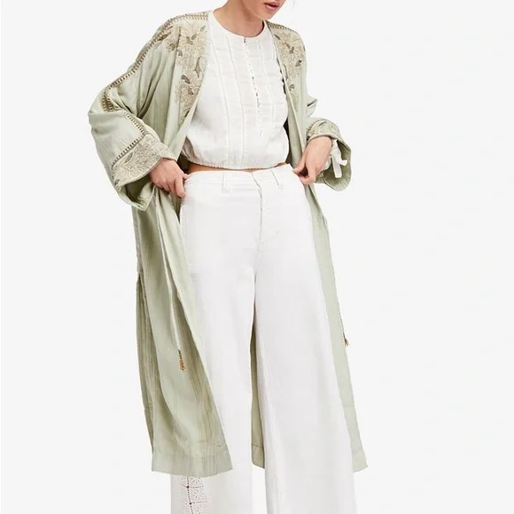 NWT Free People Afterglow Kimono Sz XS - Picture 3 of 15